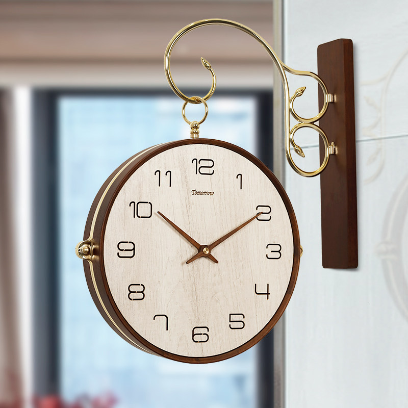 Luxury Lifestyle Aesthetics - Nordic Luxury Wall Clocks Aesthetic Vintage