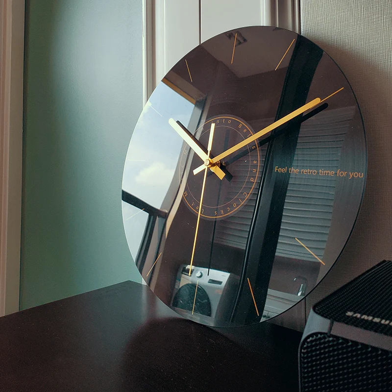 Luxury Silent Wall Clock Livin - Luxury Lifestyle Living ulasan dan harga