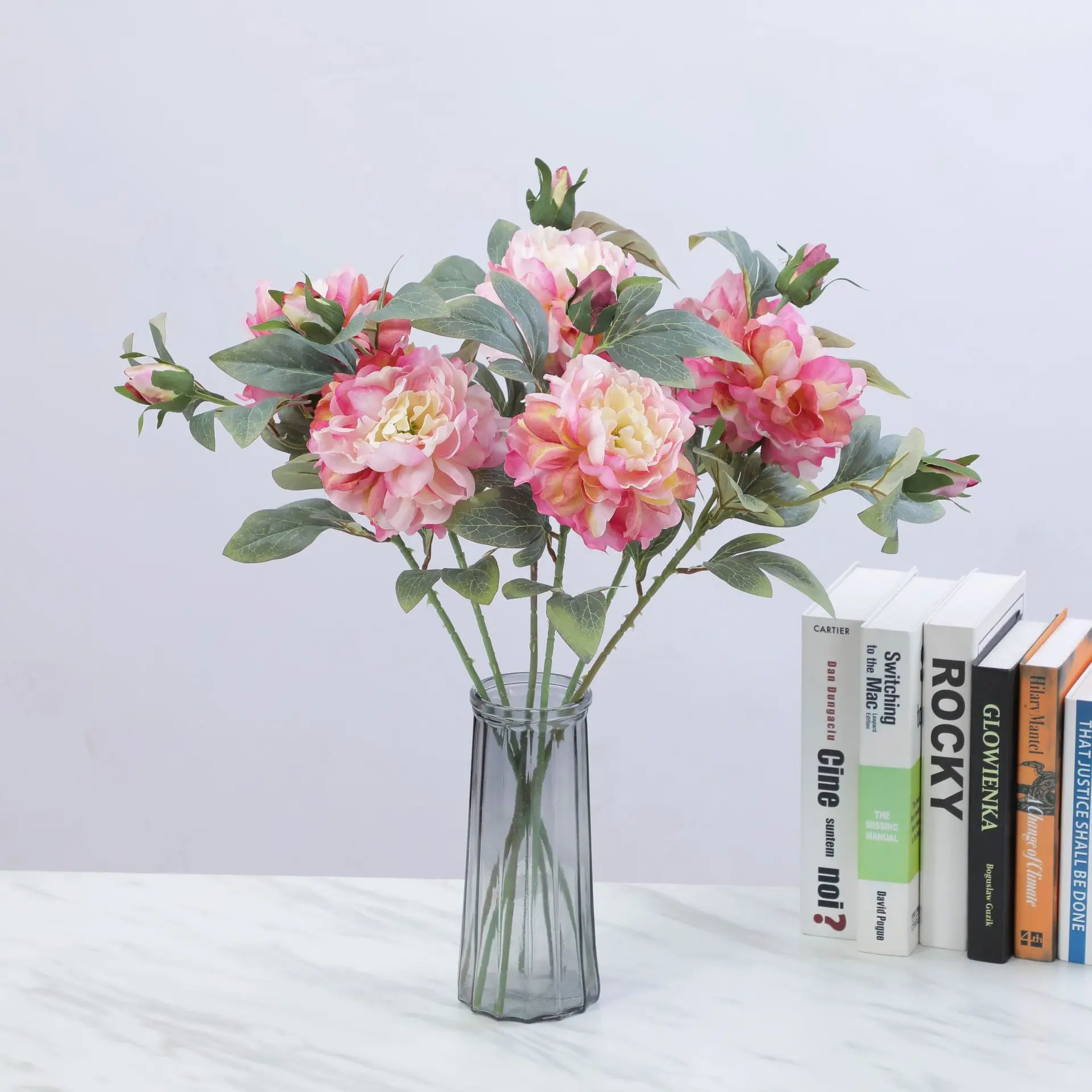 Artificial Peony Flower Single - Luxury Lifestyle Items ulasan dan harga