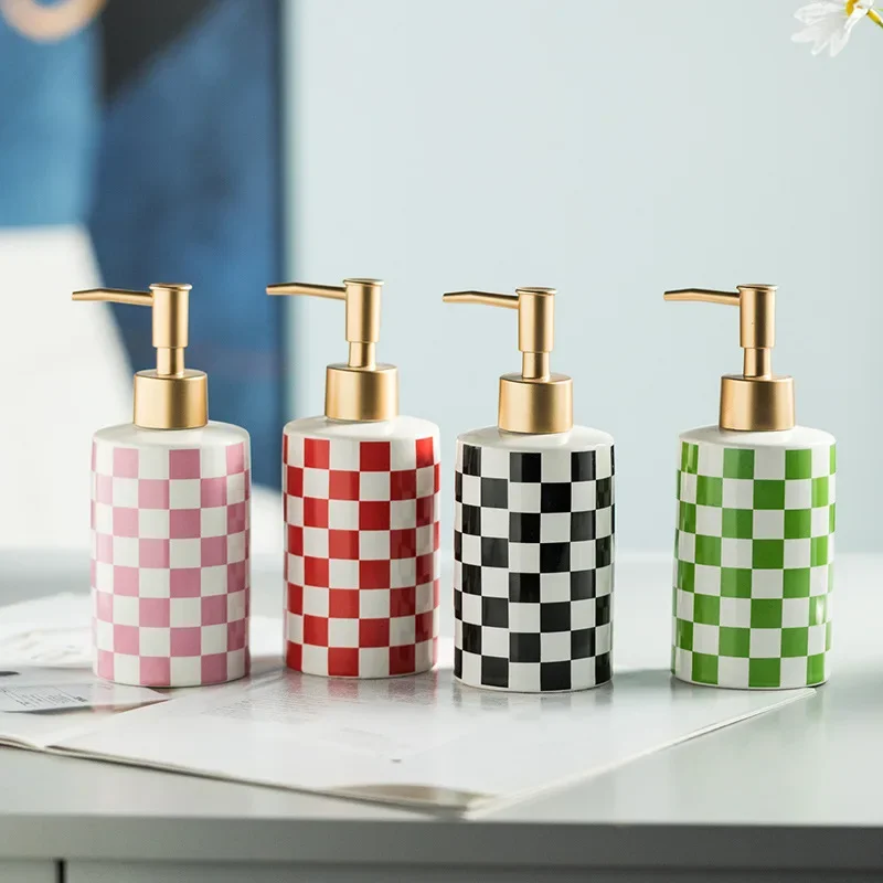Checkerboard Ceramic Lotion Bo - Luxury Lifestyle Items ulasan dan harga