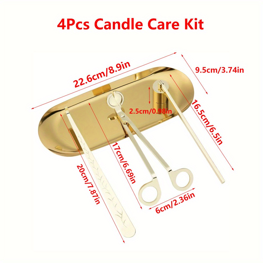 4pcs/set Luxury Candle Care Ki - Luxury Lifestyle Items ulasan dan harga