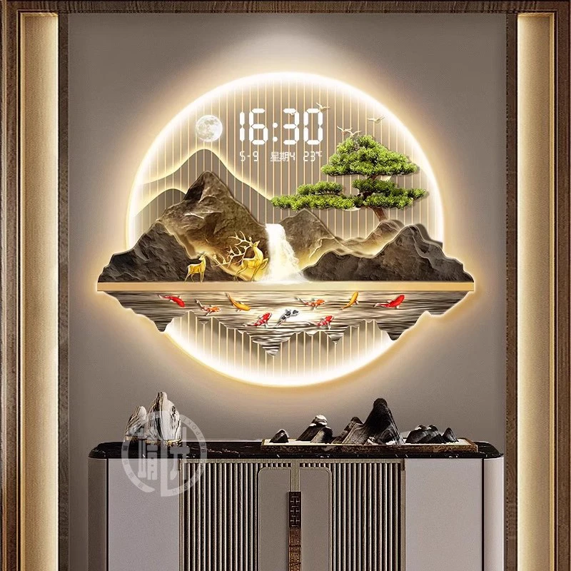 Chinese Style Design Wall Cloc - Luxury Lifestyle Living ulasan dan harga