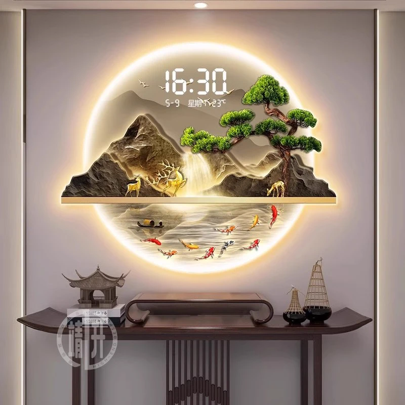 Chinese Style Design Wall Cloc - Luxury Lifestyle Living ulasan dan harga