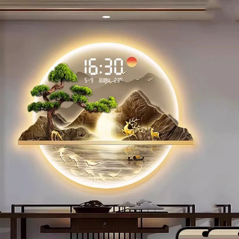 Chinese Style Design Wall Cloc - Luxury Lifestyle Living ulasan dan harga