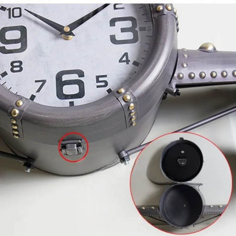 Living Room Silent Wall Clocks - Luxury Lifestyle Living ulasan dan harga