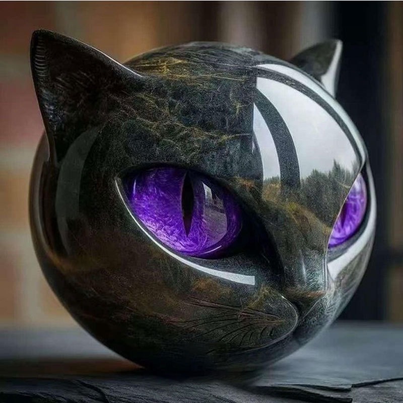 1Pcs Blue Luxurious Black Cat  - Luxury Lifestyle Items ulasan dan harga