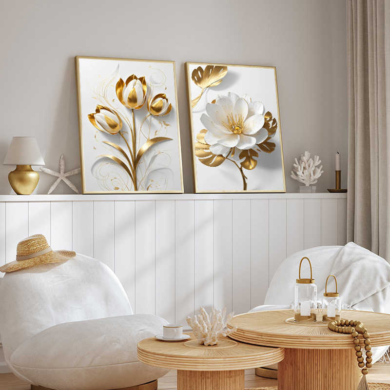 Sunflower Canvas Painting Flor - Luxury Lifestyle Items ulasan dan harga