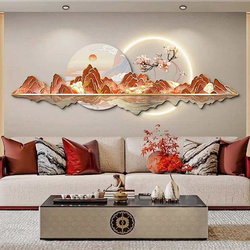 Chinese Style Led Clock Wall L - Luxury Lifestyle Living ulasan dan harga