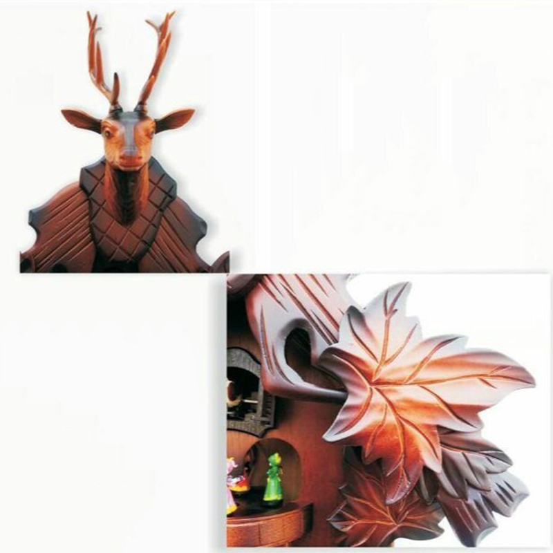 Cuckoo Wall Clock Solid Wood C - Luxury Lifestyle Living ulasan dan harga