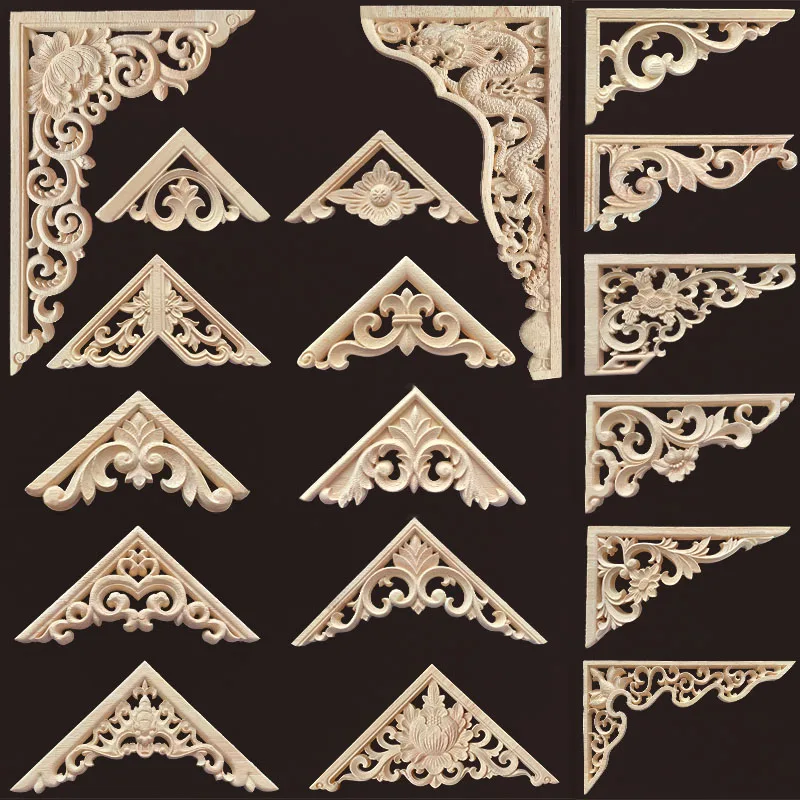 Wood Corner Joint Onlay Appliq - Luxury Lifestyle Items ulasan dan harga