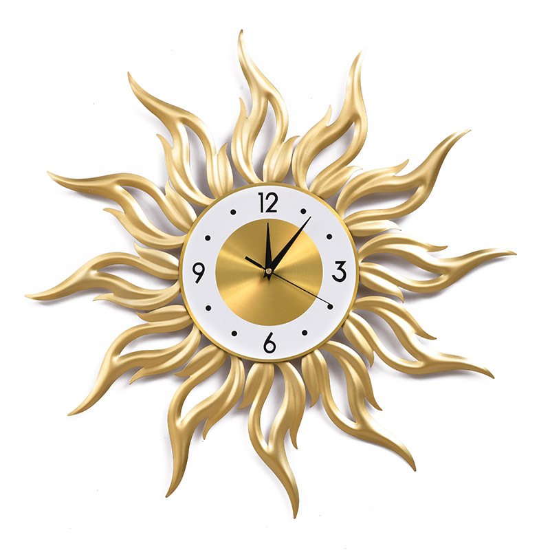 Nordic Gold Wall Clock Living  - Luxury Lifestyle Living ulasan dan harga