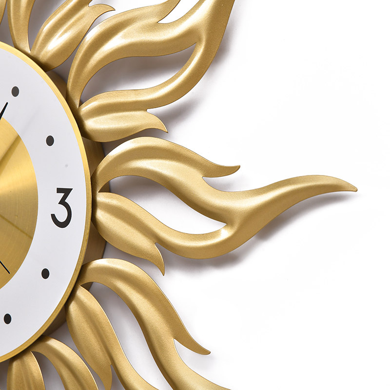 Nordic Gold Wall Clock Living  - Luxury Lifestyle Living ulasan dan harga