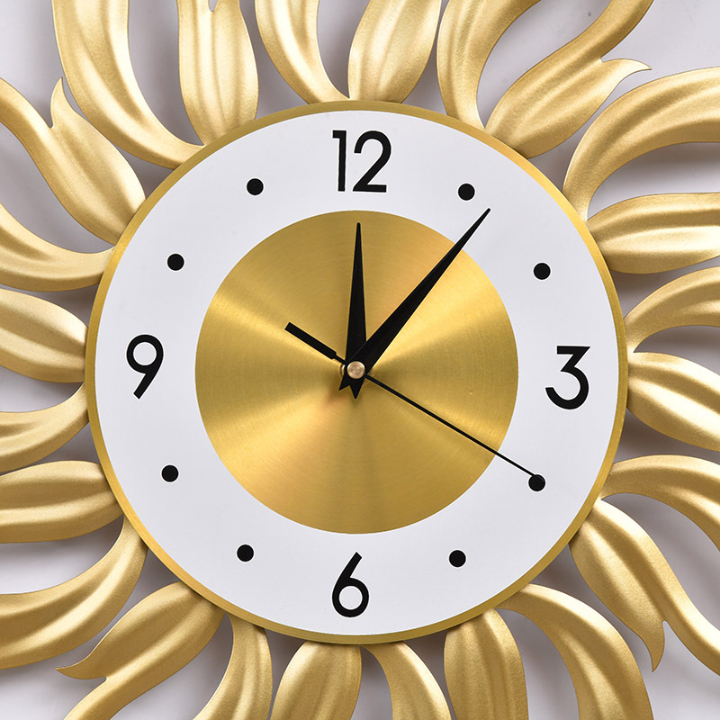 Nordic Gold Wall Clock Living  - Luxury Lifestyle Living ulasan dan harga