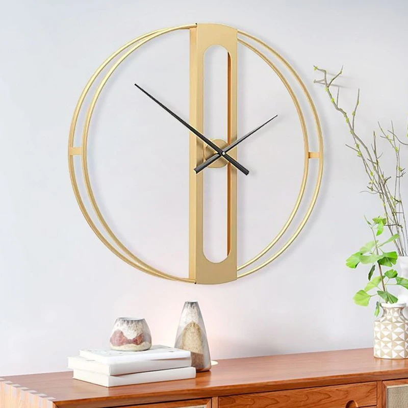 Minimalist Gold Wall Clocks Lu - Luxury Lifestyle Living ulasan dan harga