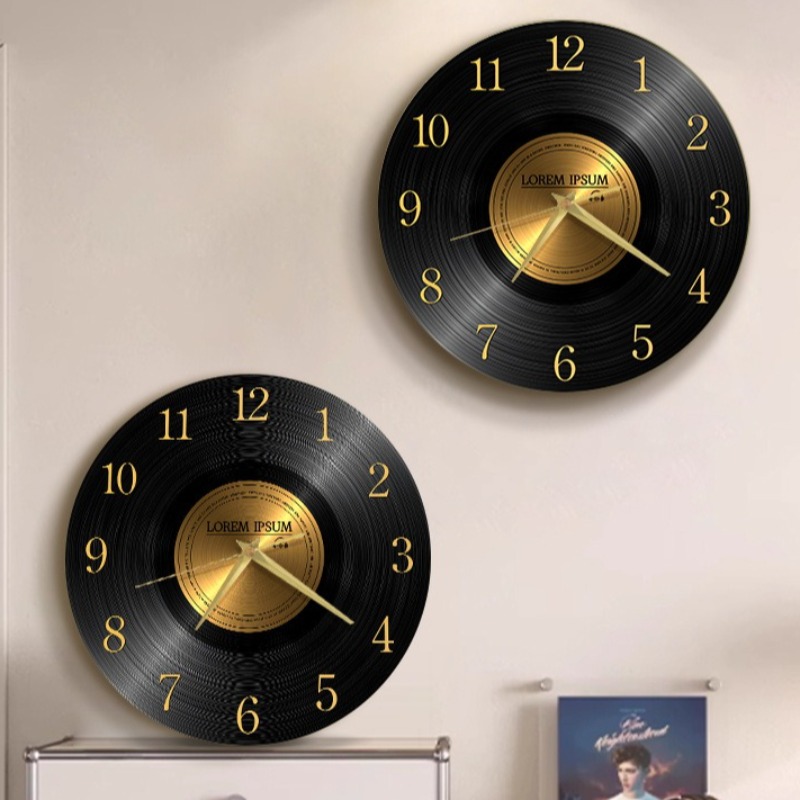 Vintage Wall Clock with Light  - Luxury Lifestyle Living ulasan dan harga