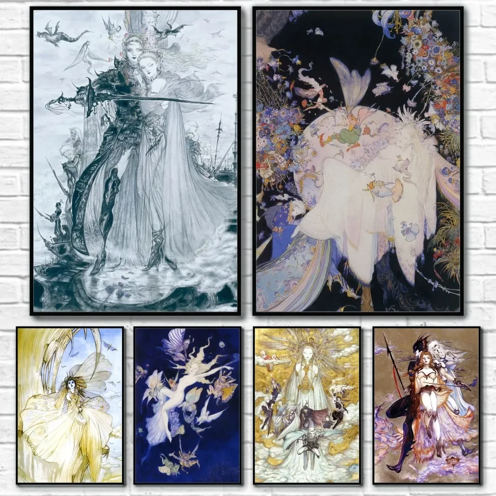 Yoshitaka Amano Final Fantasy  - Luxury Lifestyle Items ulasan dan harga