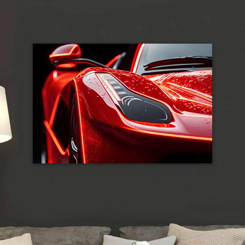 Neon Style Prints Modern Color - Luxury Lifestyle Cars ulasan dan harga