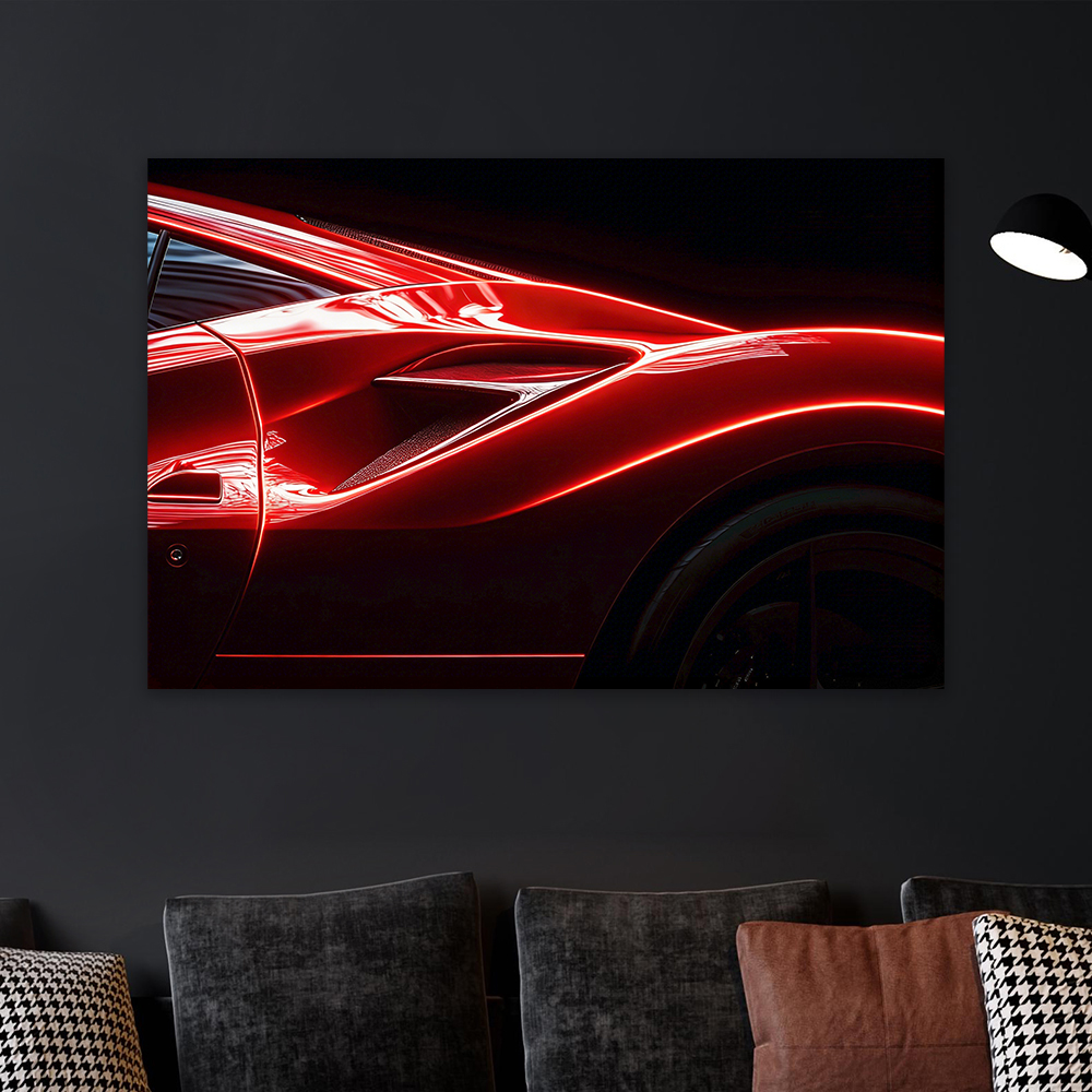 Neon Style Prints Modern Color - Luxury Lifestyle Cars ulasan dan harga